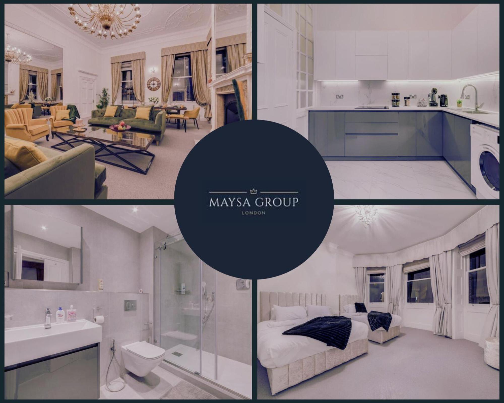 Luxury London 3 Bedroom Duplex With Pool Table - 4Hs Buitenkant foto